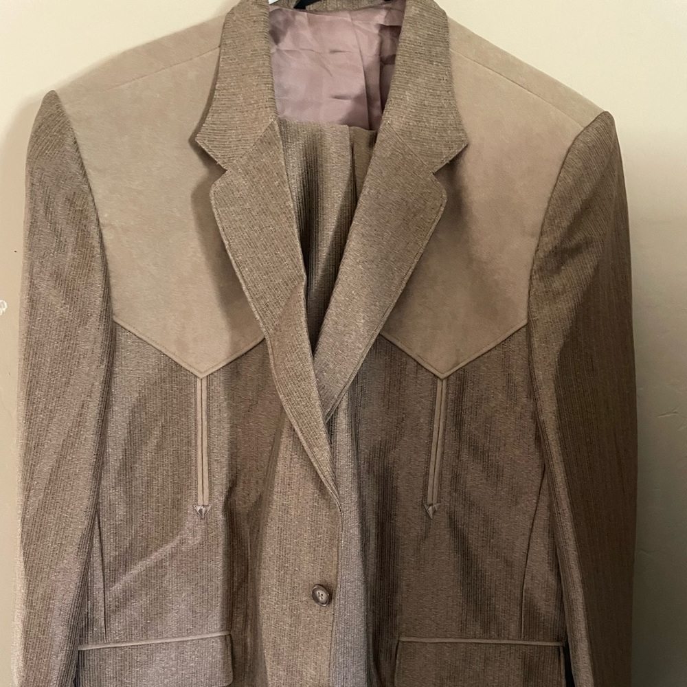 Buffalo Country Suit blazer size 44 pants 40